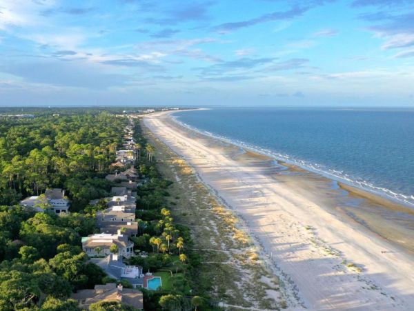 Luxury Hilton Head Vacation Rental Oceanfront Beach House with Pool
